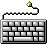 Windows 98 keyboard icon