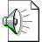 Windows 98 sound file icon